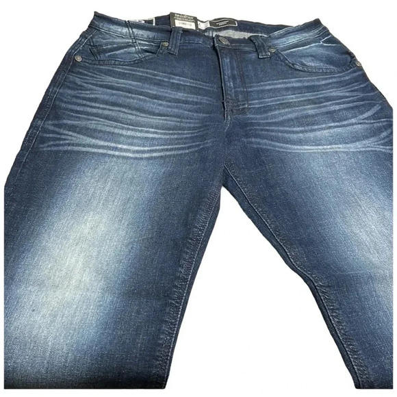 Rock & Republic,Jeans,Men 34x32 straight,faded,blue NWT,biker,moto comfy - Picture 5 of 13